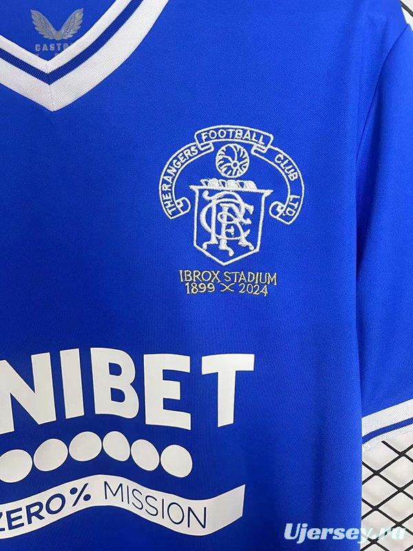 24/25 Glasgow Rangers 125Th Anniversary Jersey