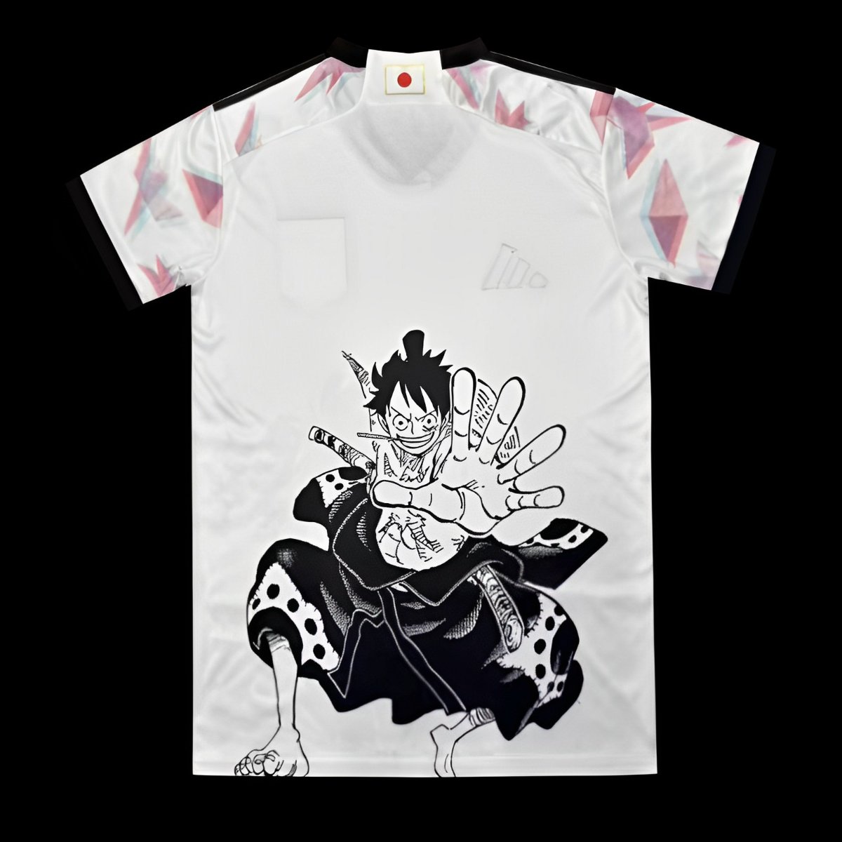 2022 Japan Away White One Piece Luffytaro Special Jersey