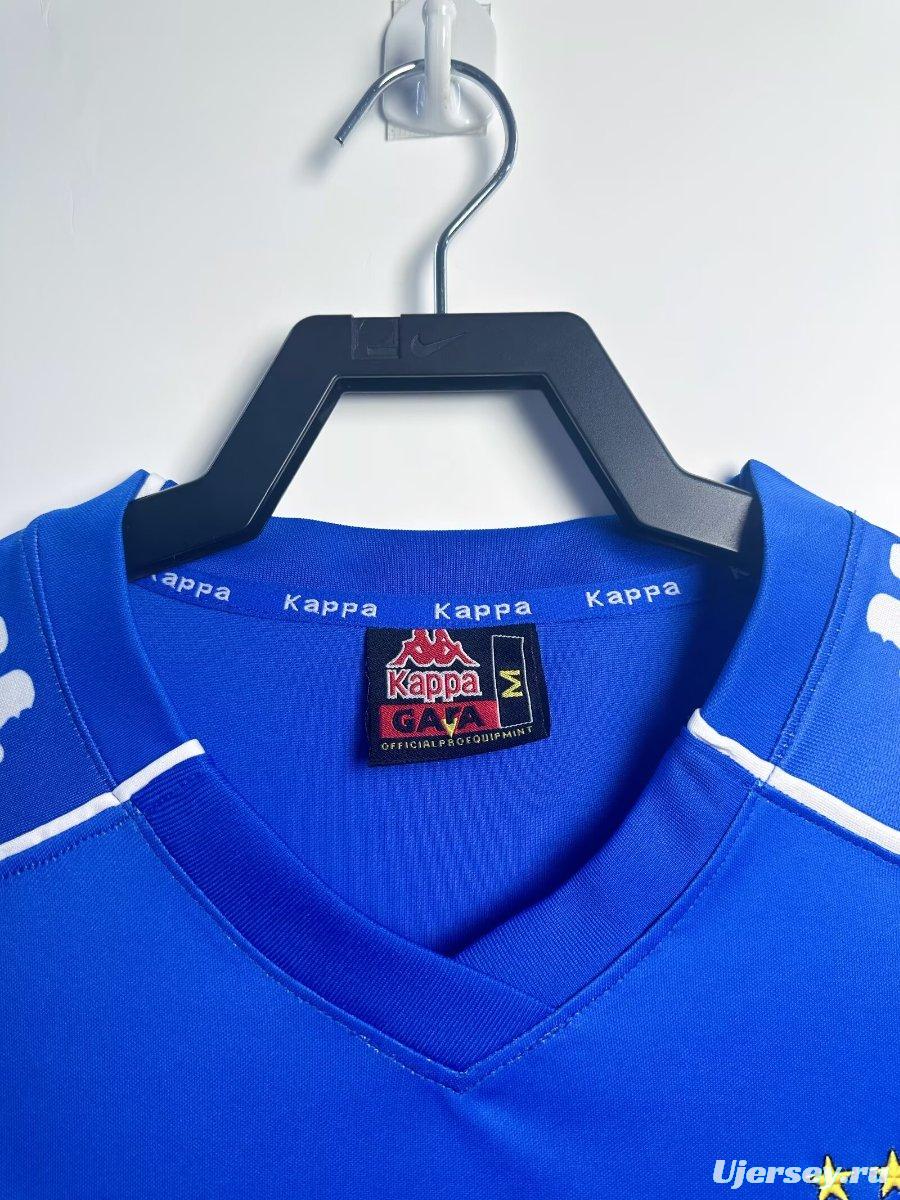 Retro 99/00 Juventus Away Blue Jersey