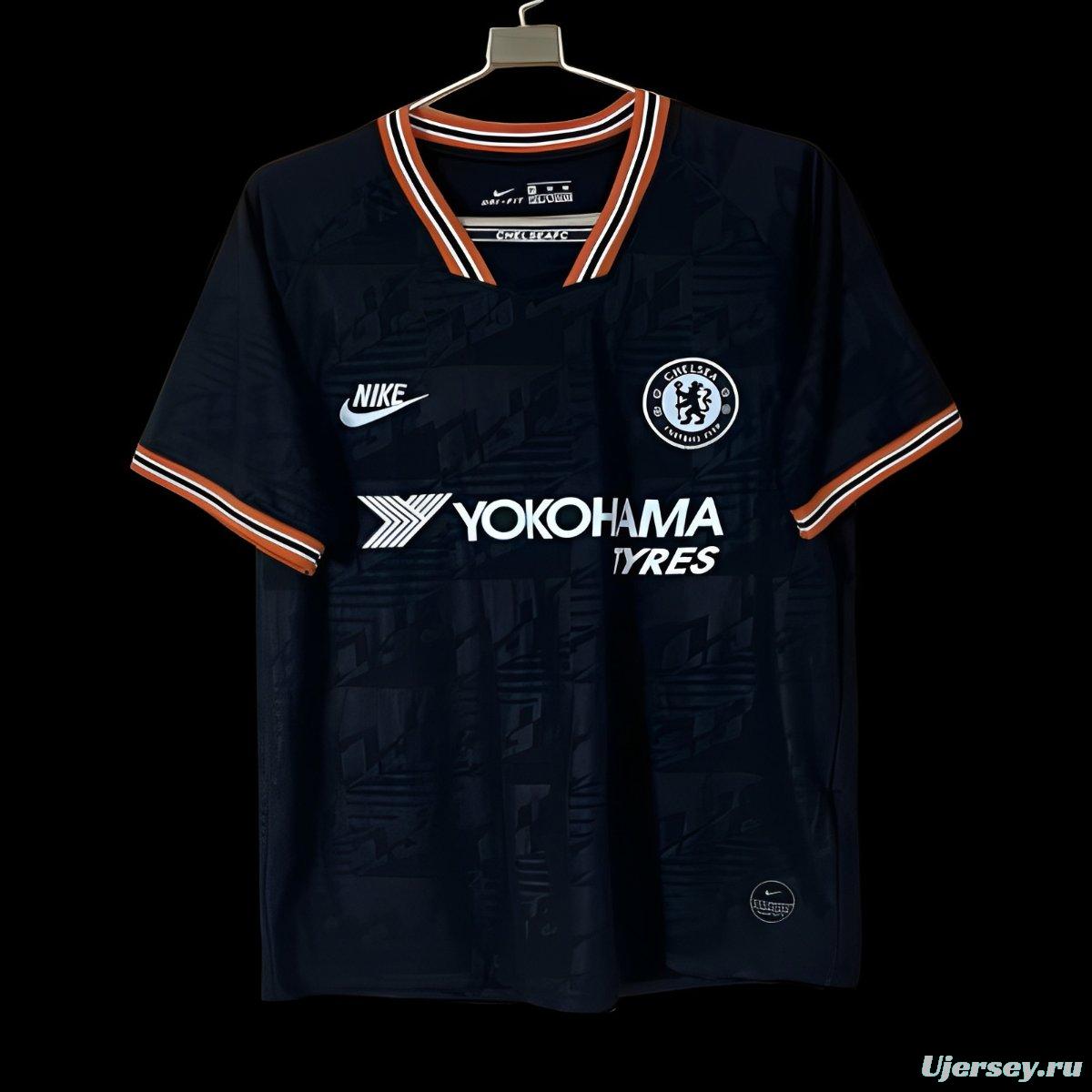 Retro 19/20 Chelsea Third Black Jersey