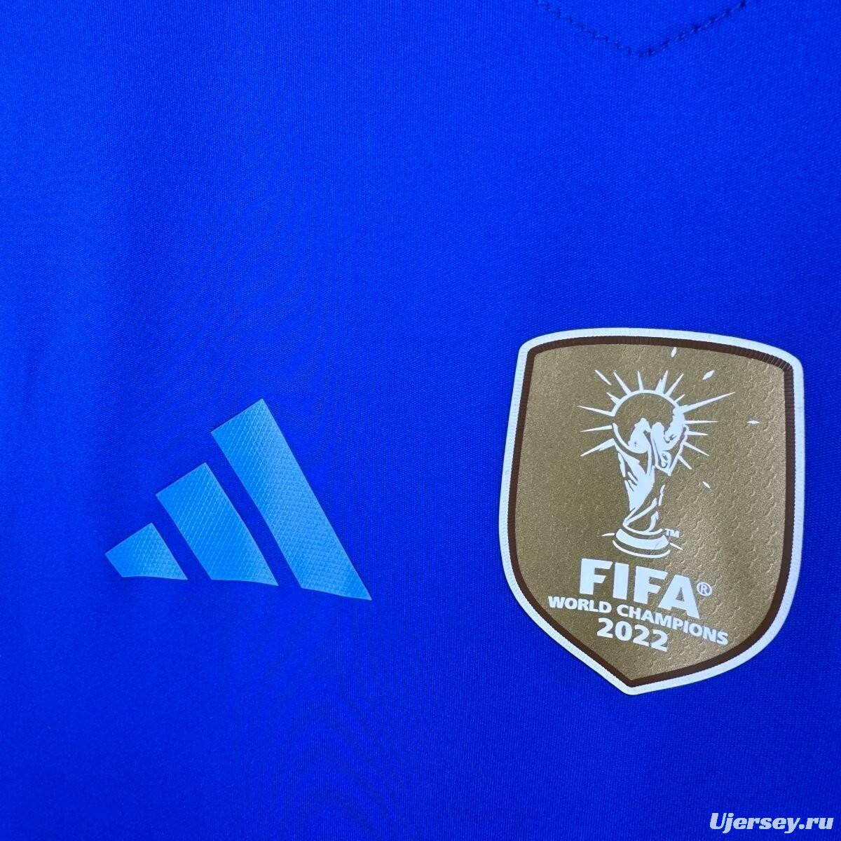 Player Version 2025 Argentina Away Blue Jersey