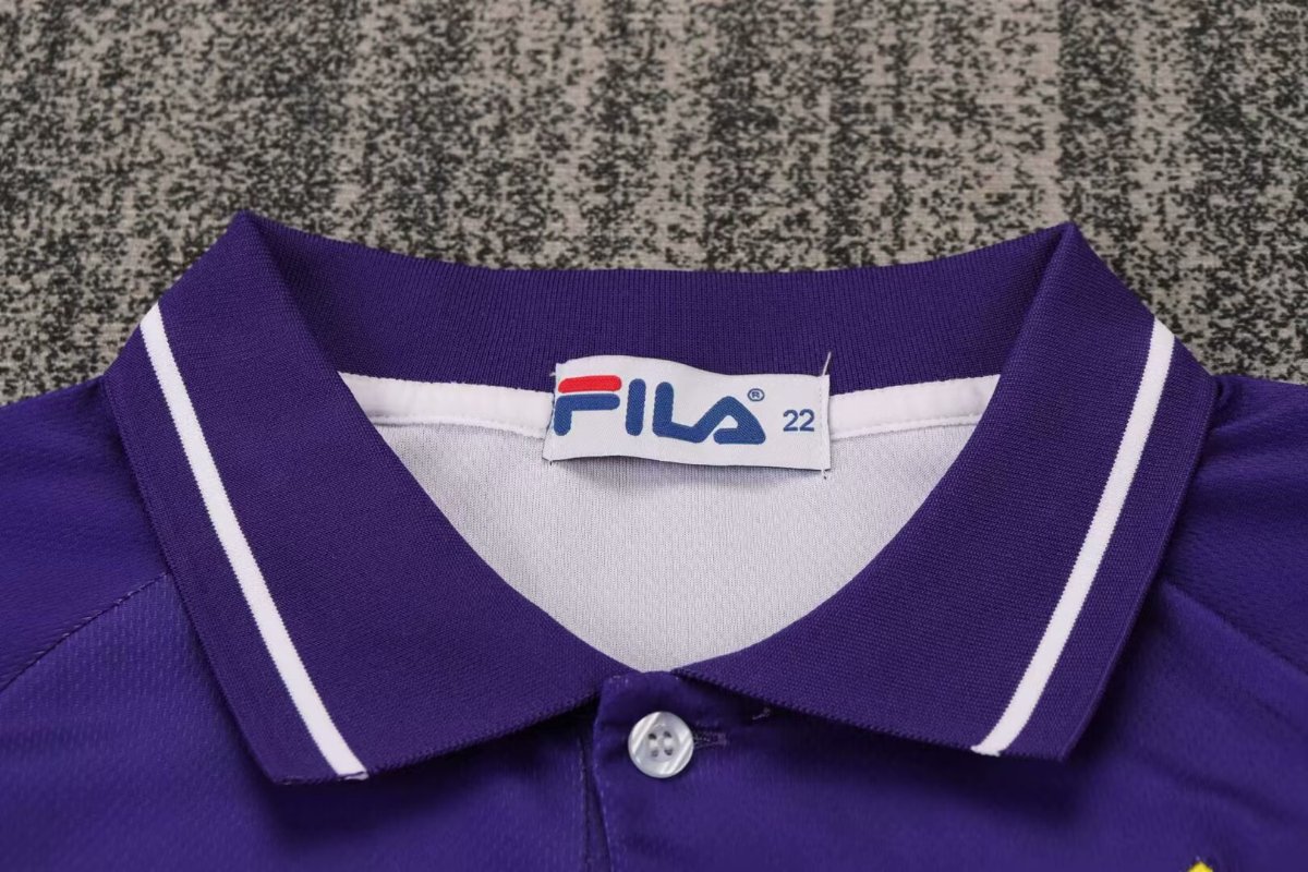 Retro Kids 99/00 Fiorentina Home Soccer Jersey