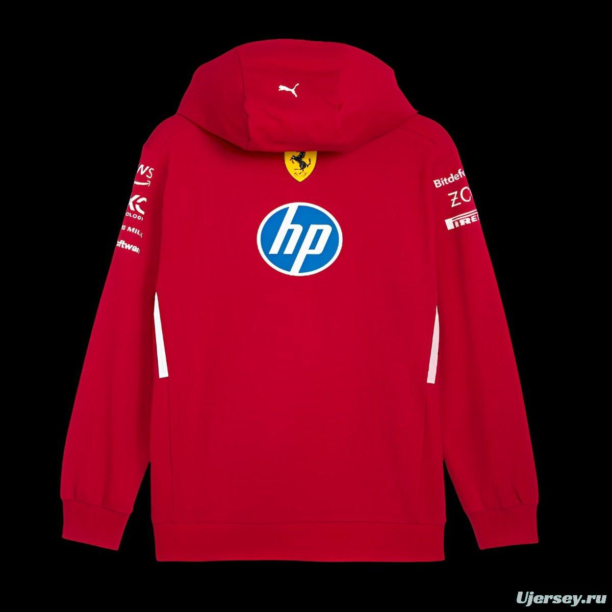 2025 F1 Ferrari Sweatshirt With Hood