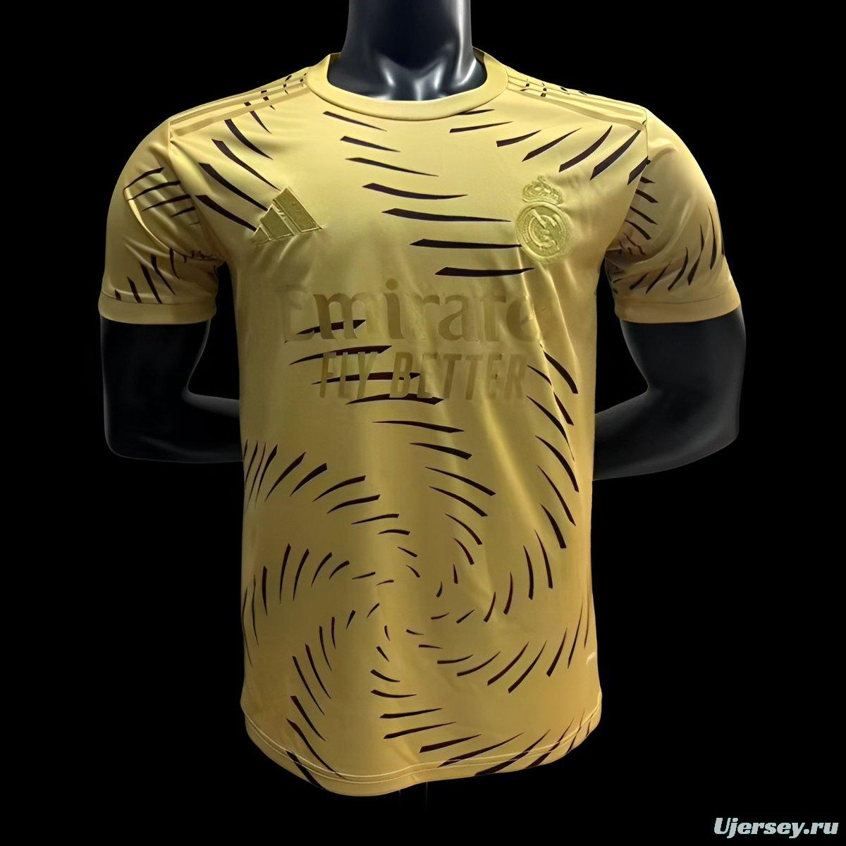 25/26 Real Madrid Yellow Special Jersey