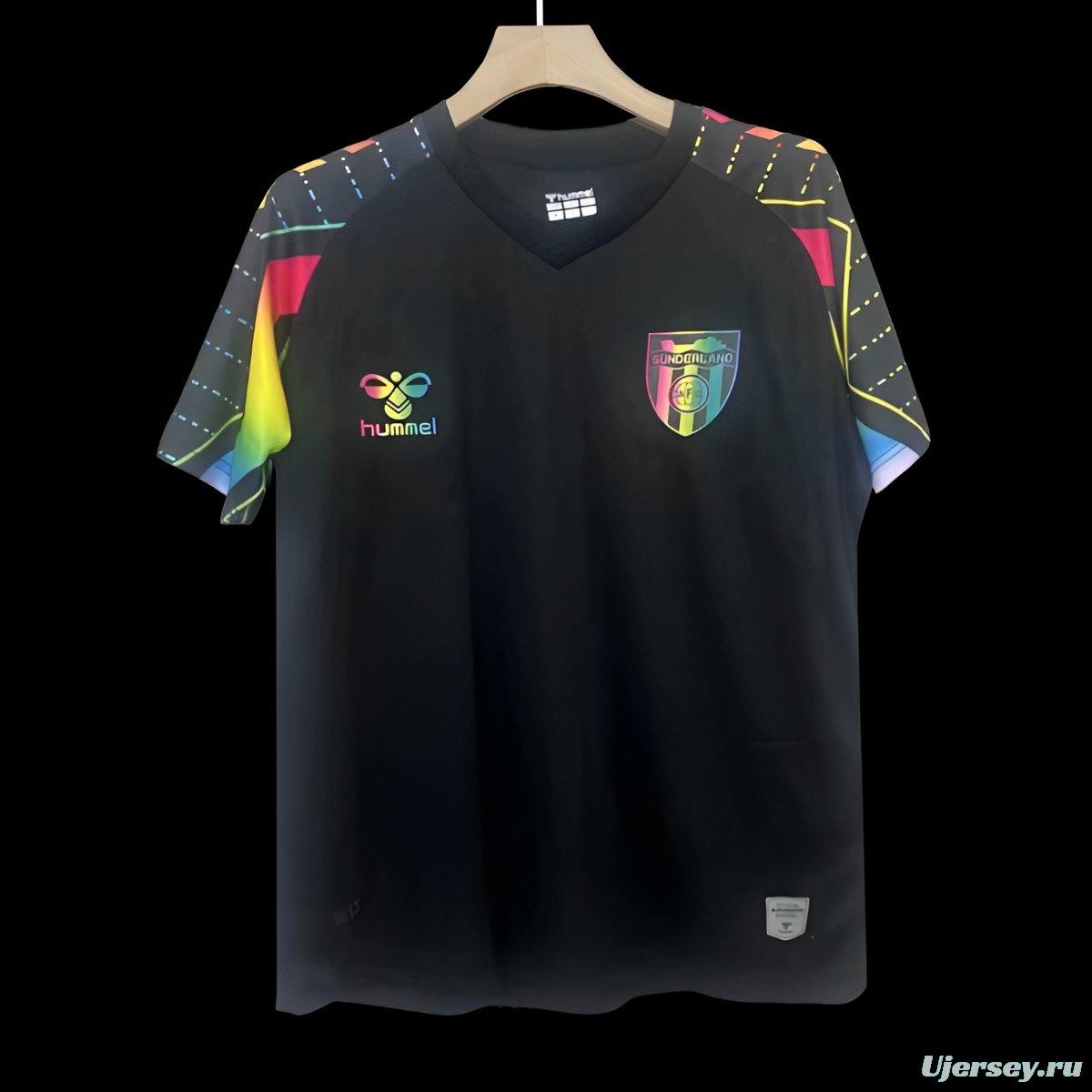 25/26 Sunderland Equality Black Pre-Match Jersey