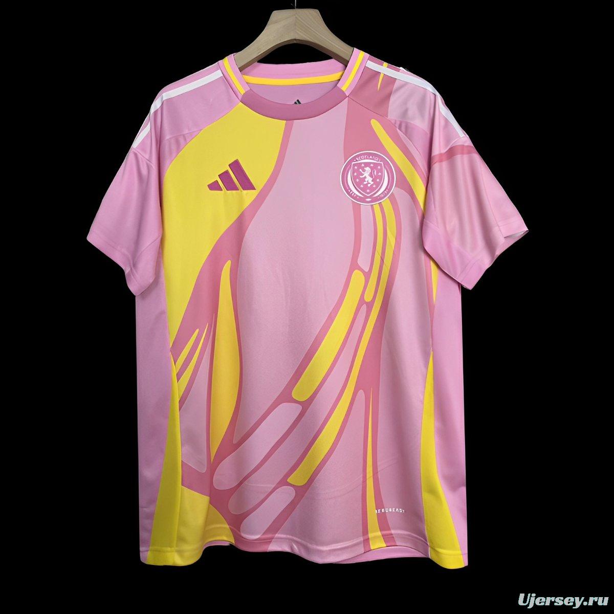 2025 Scotland Away Pink Jersey