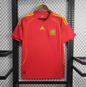 2010 Retro Spain Home Jersey