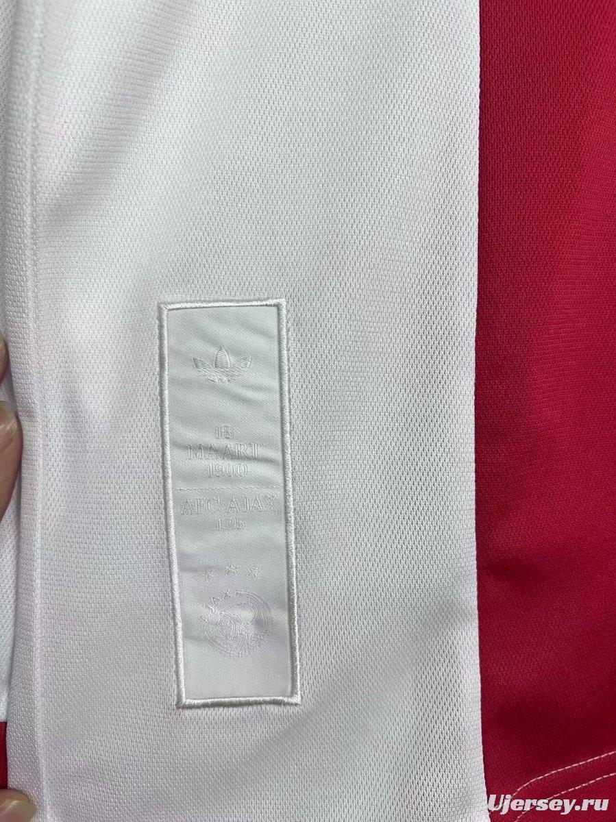 25/26 Ajax 125th Anniversary Long Sleeve Jersey