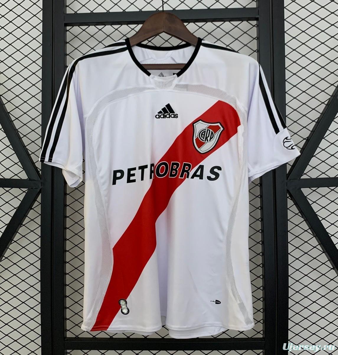 06/07 Retro River Plate Home Jersey
