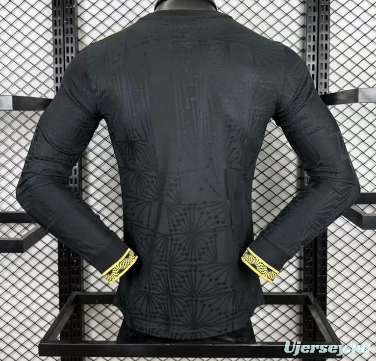 Player Version 2025 Mexico Gold Cup Long Sleeve Special Jersey