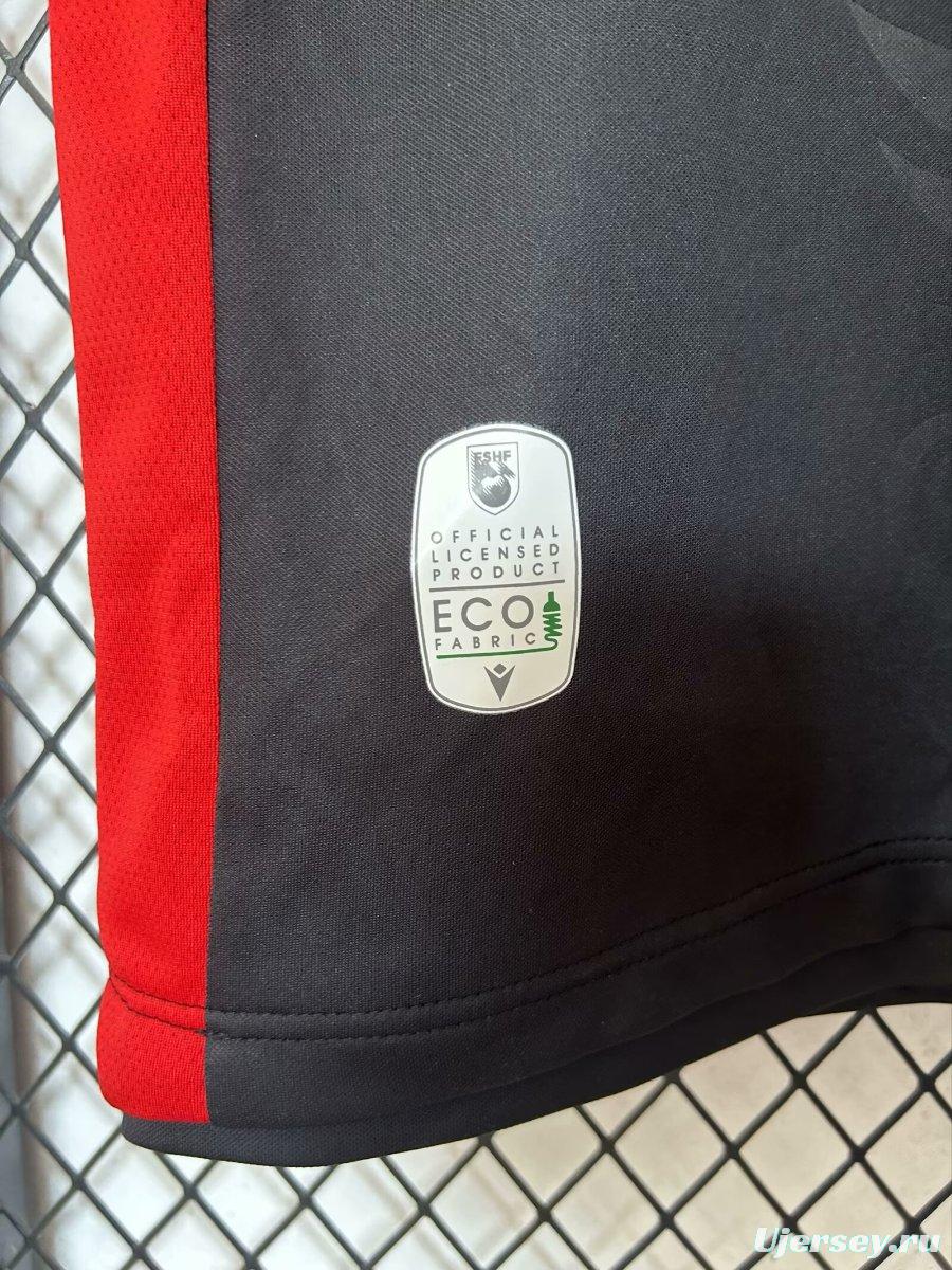 2025 Albania Third Black Jersey