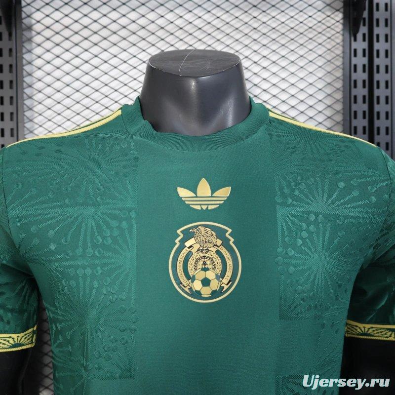 Player Version 2025 Mexico Gold Cup Green Special Jersey