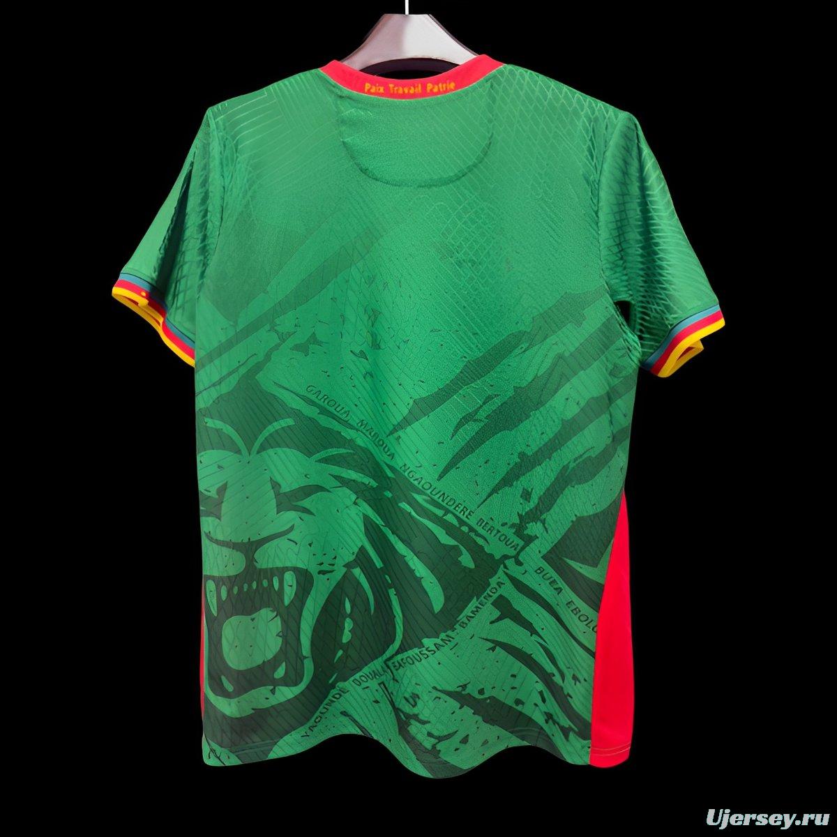 Player Version 2025 Cameroon Home Jersey
