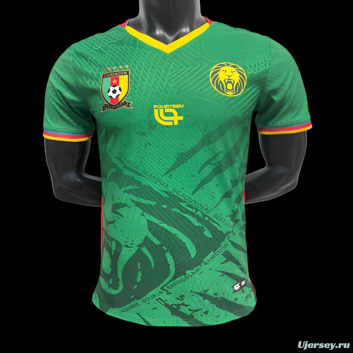 Player Version 2025 Cameroon Home Jersey