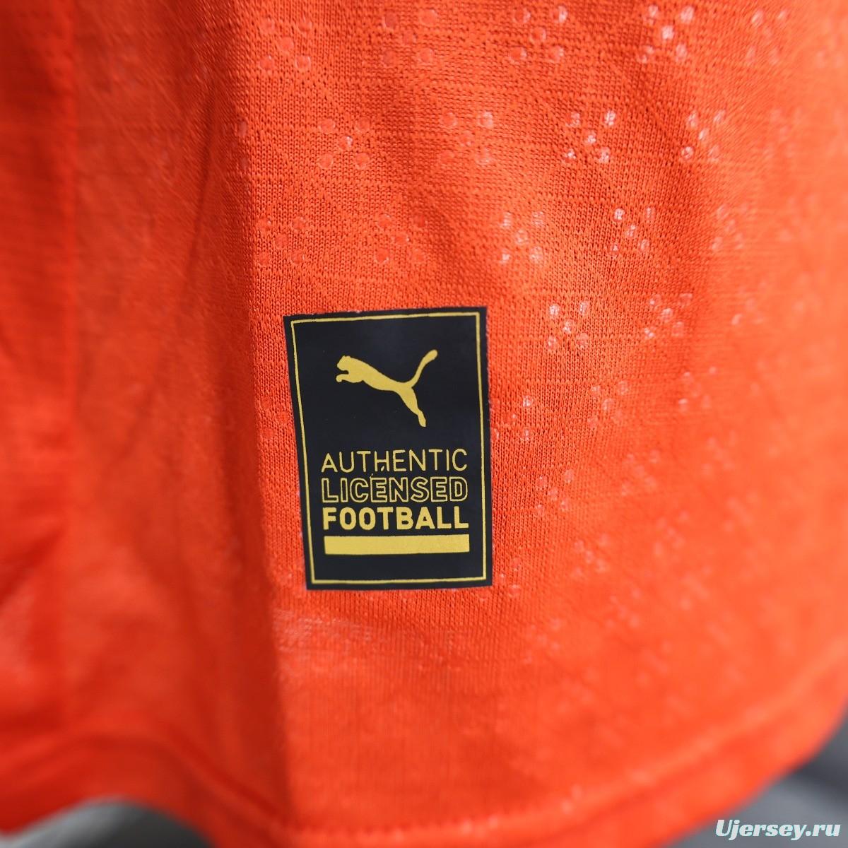 Player Version 2025 Portugal Home Long Sleeve Jersey