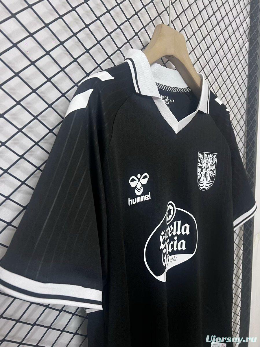 25/26 Celta Vigo 2025 Hummel "Olive Tree of 100 Years" Black Jersey