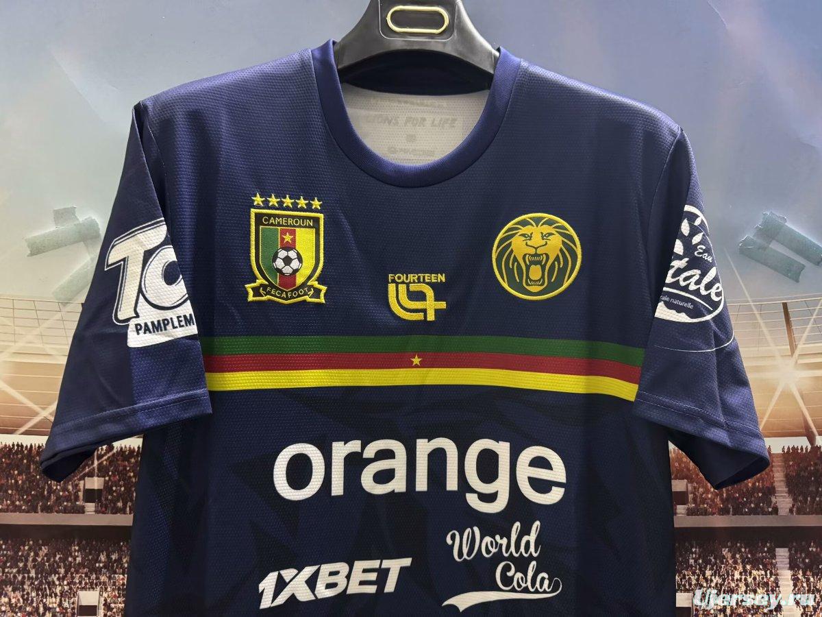 2025 Cameroon Navy Pre-Match Jersey