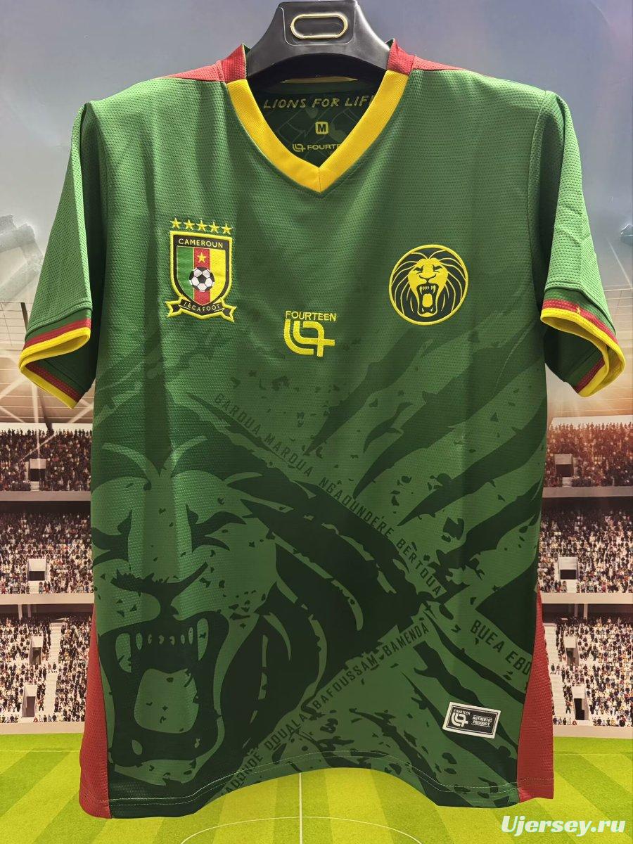 2025 Cameroon Home Jersey