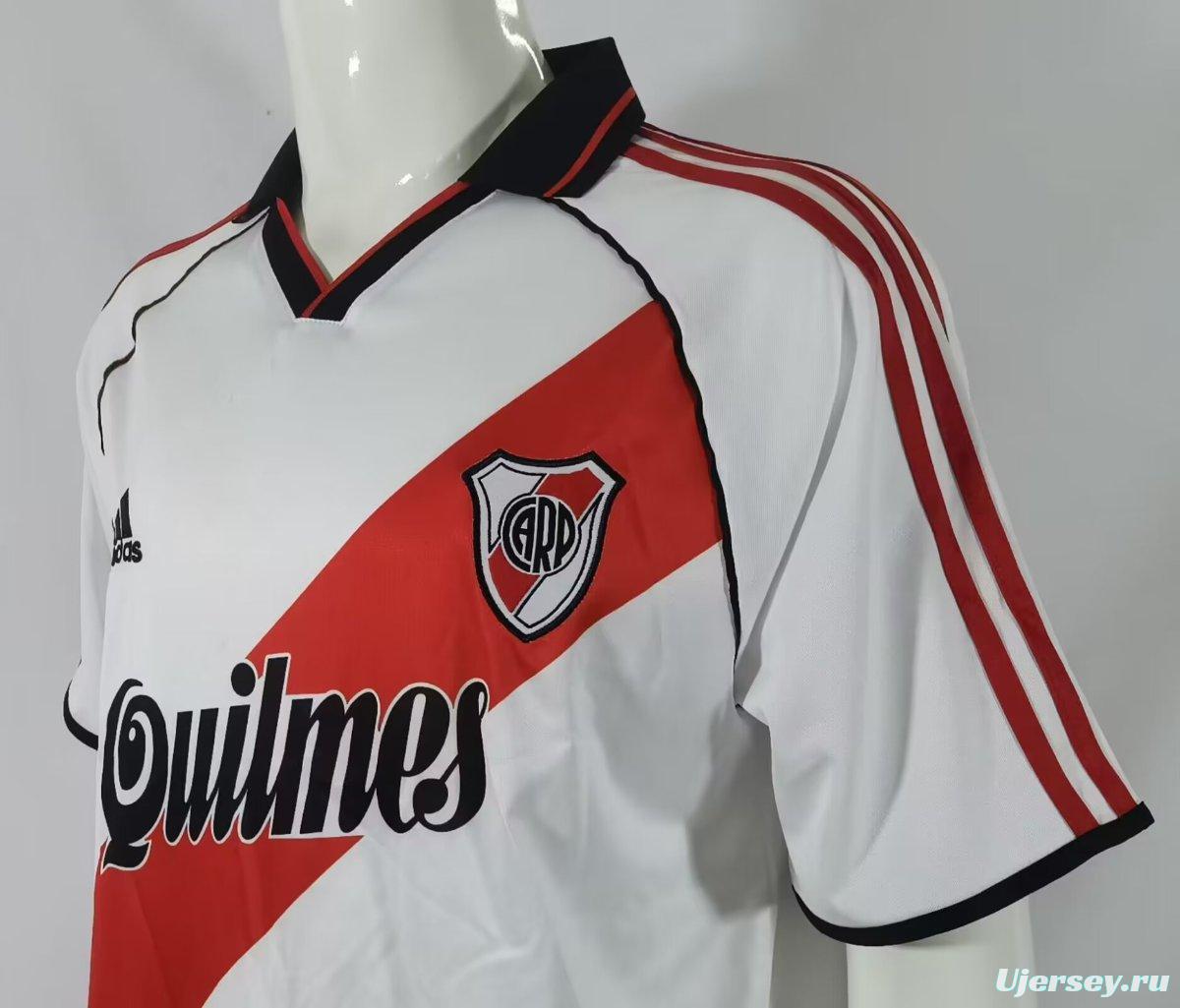 Retro 00/01 River Plate Home Jersey