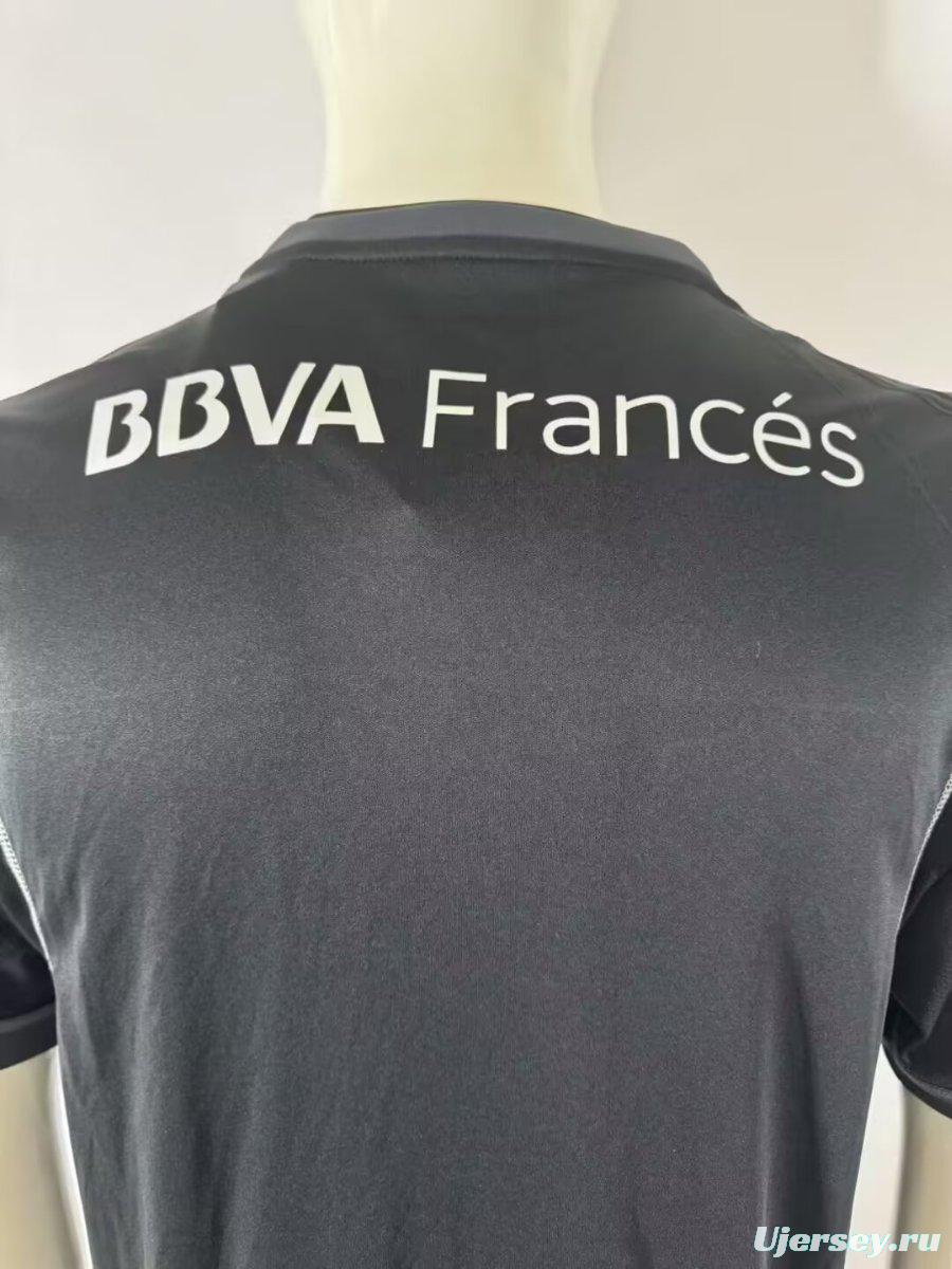 Retro 13/14 River Plate 75Th Anniversary Black Jersey