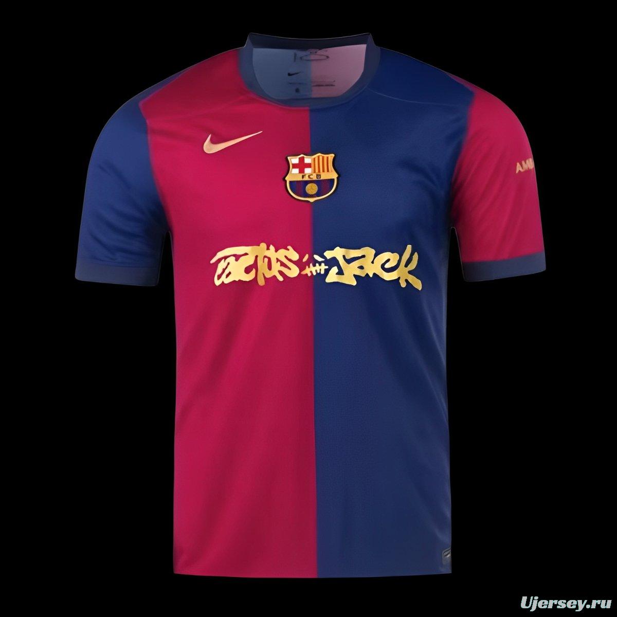 24/25 Barcelona x Travis Scott Home Jersey