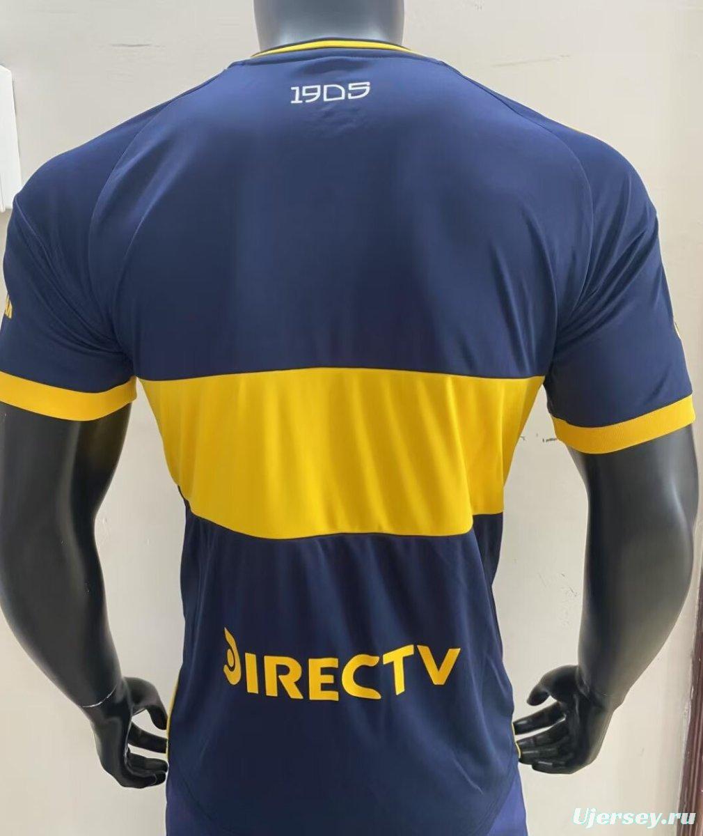 Player Version 25/26 Boca Juniors Home Jersey