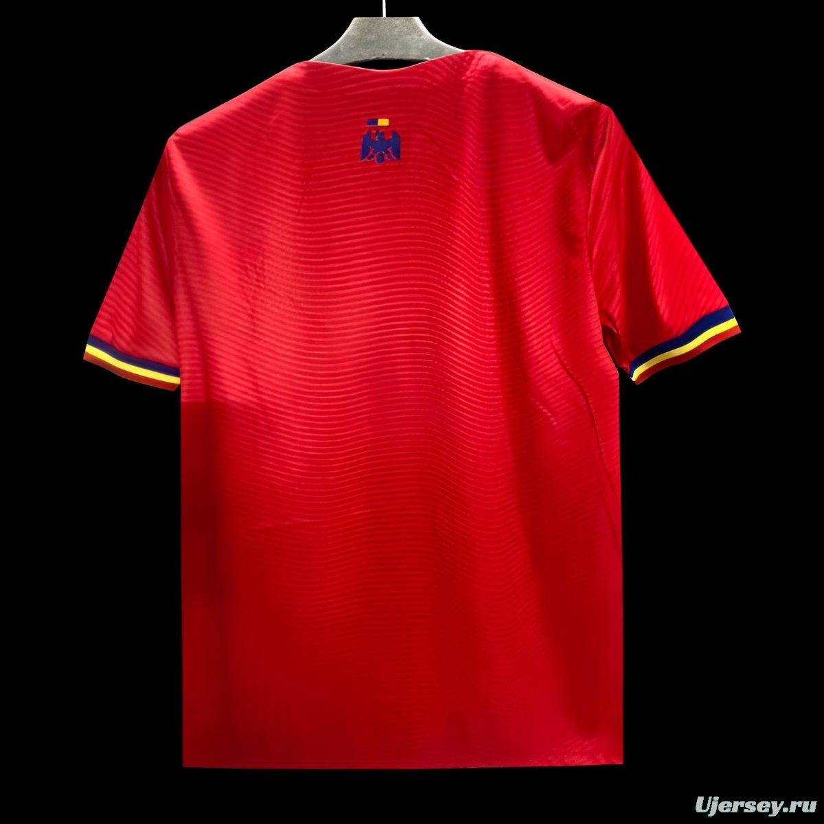 2025 Romania Away Red Jersey