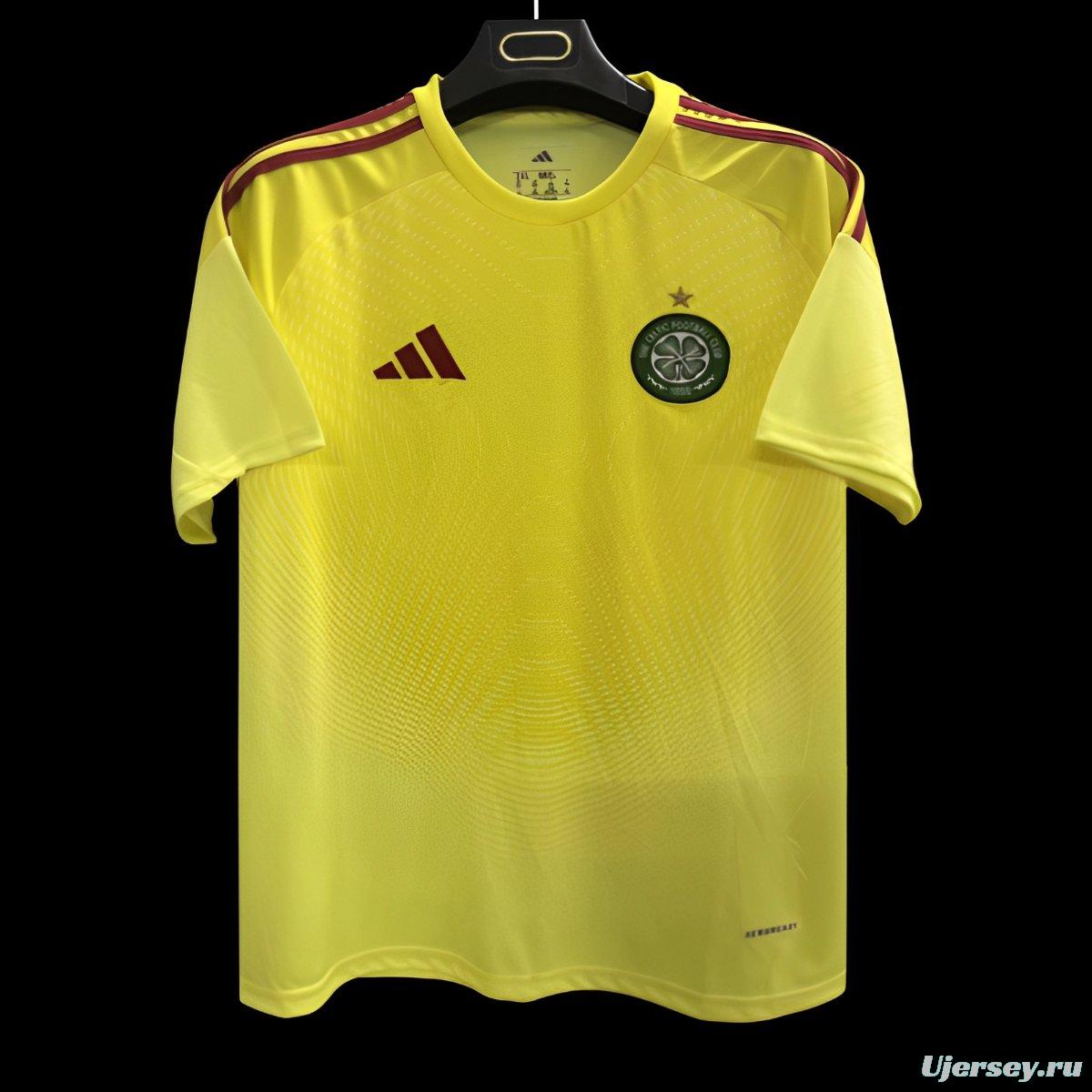 25/26 Celtic Goalkeeper Yellow Jersey