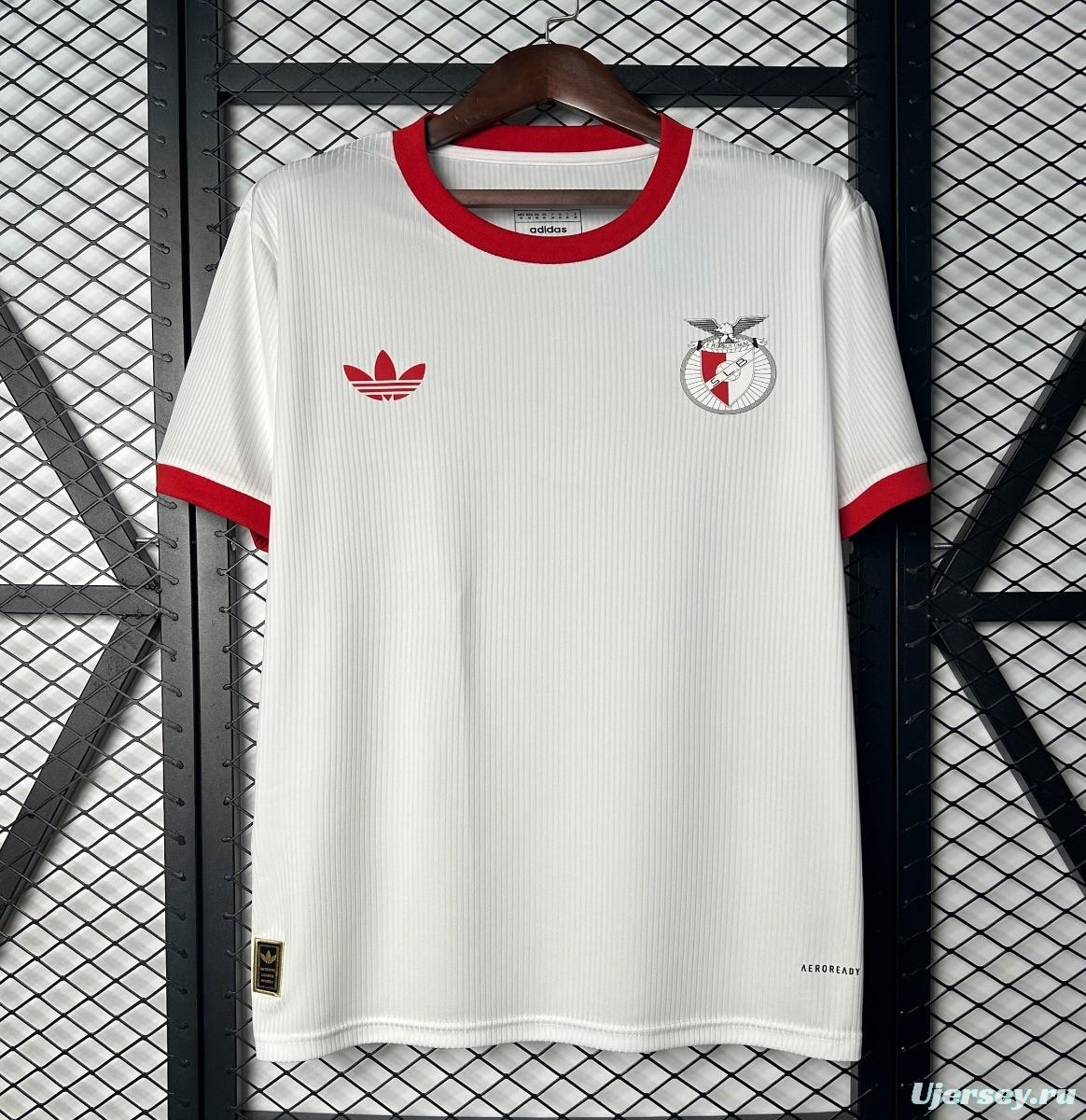 25/26 Benfica White 100th Anniversary Jersey