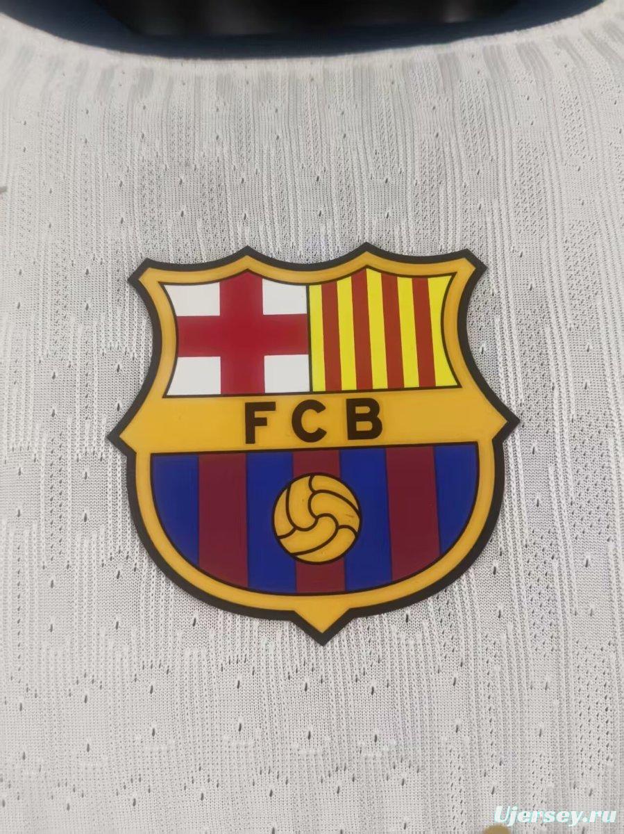 24/25 Barcelona x Travis Scott White Jersey