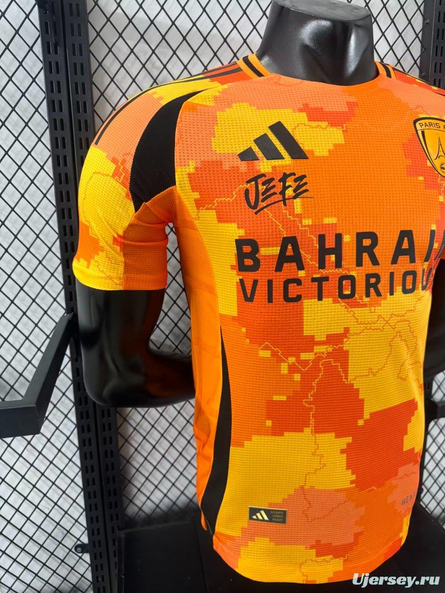 Player Version 25/26 PSG Third Orange Jersey