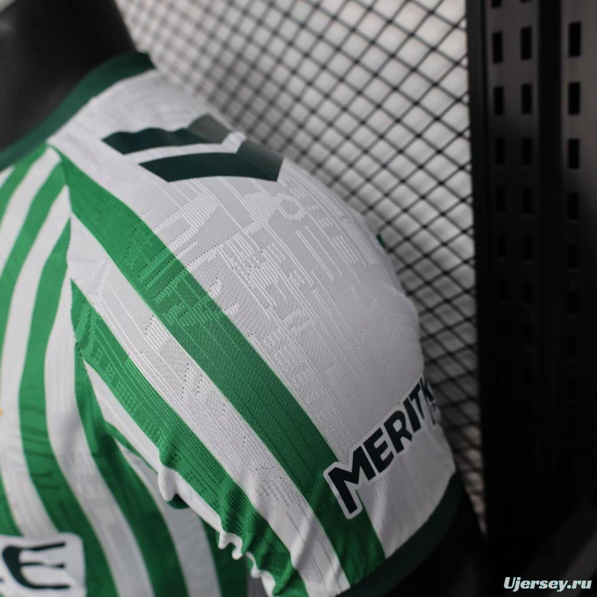 Player Version 25/26 Real Betis Home Jersey