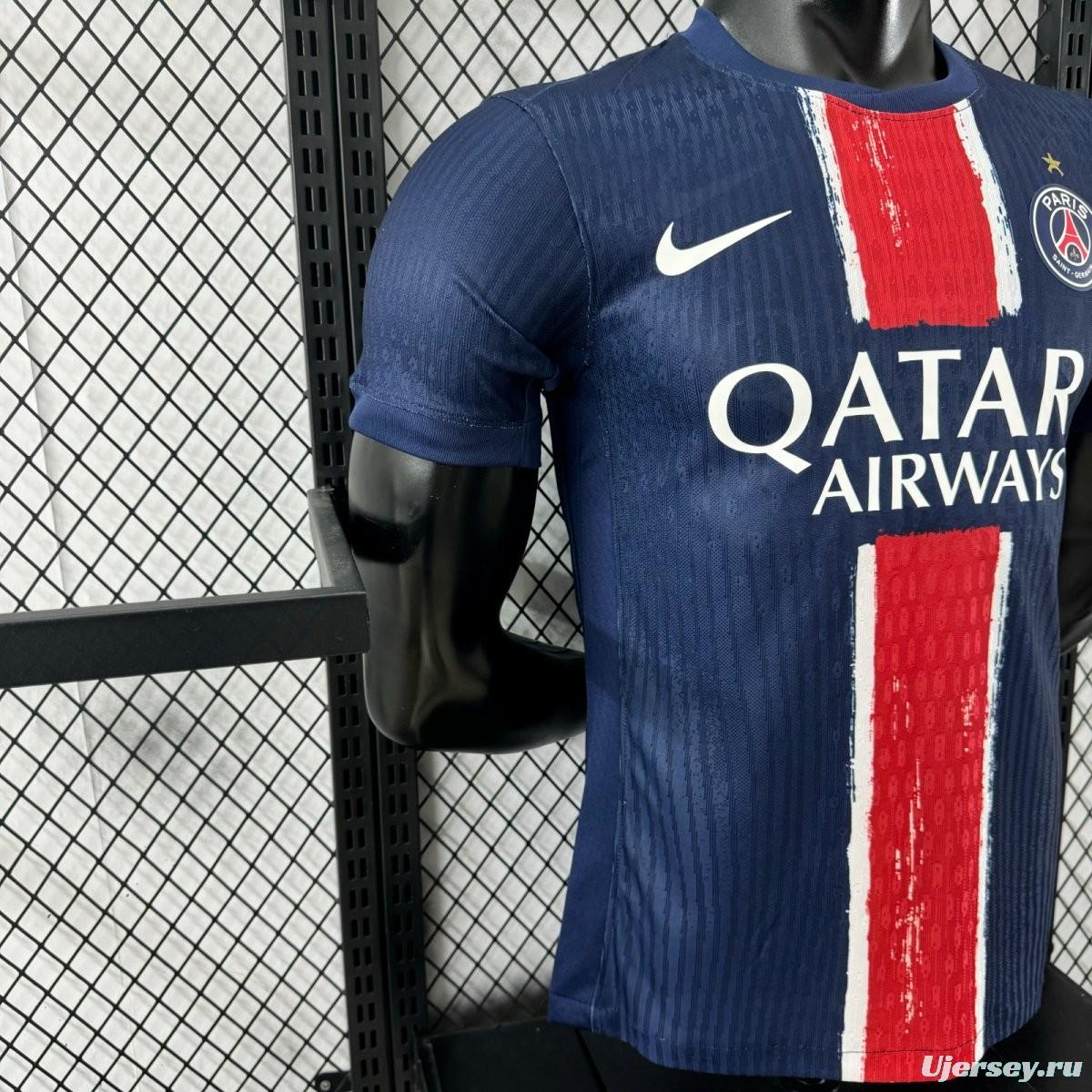 1 Star Player Version 24/25 PSG Home Jersey-S-4XL