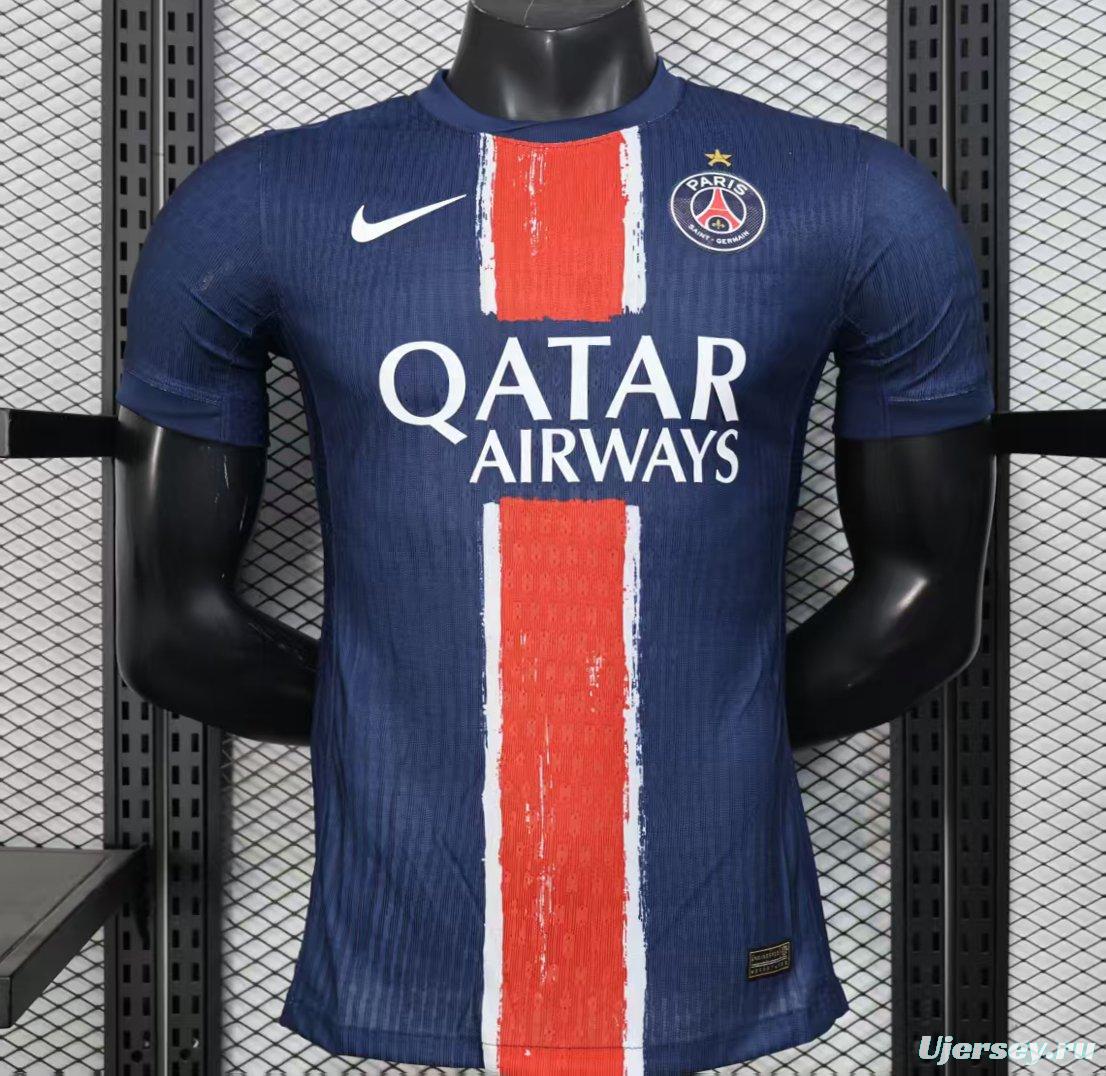 1 Star Player Version 25/26 PSG Home Jersey