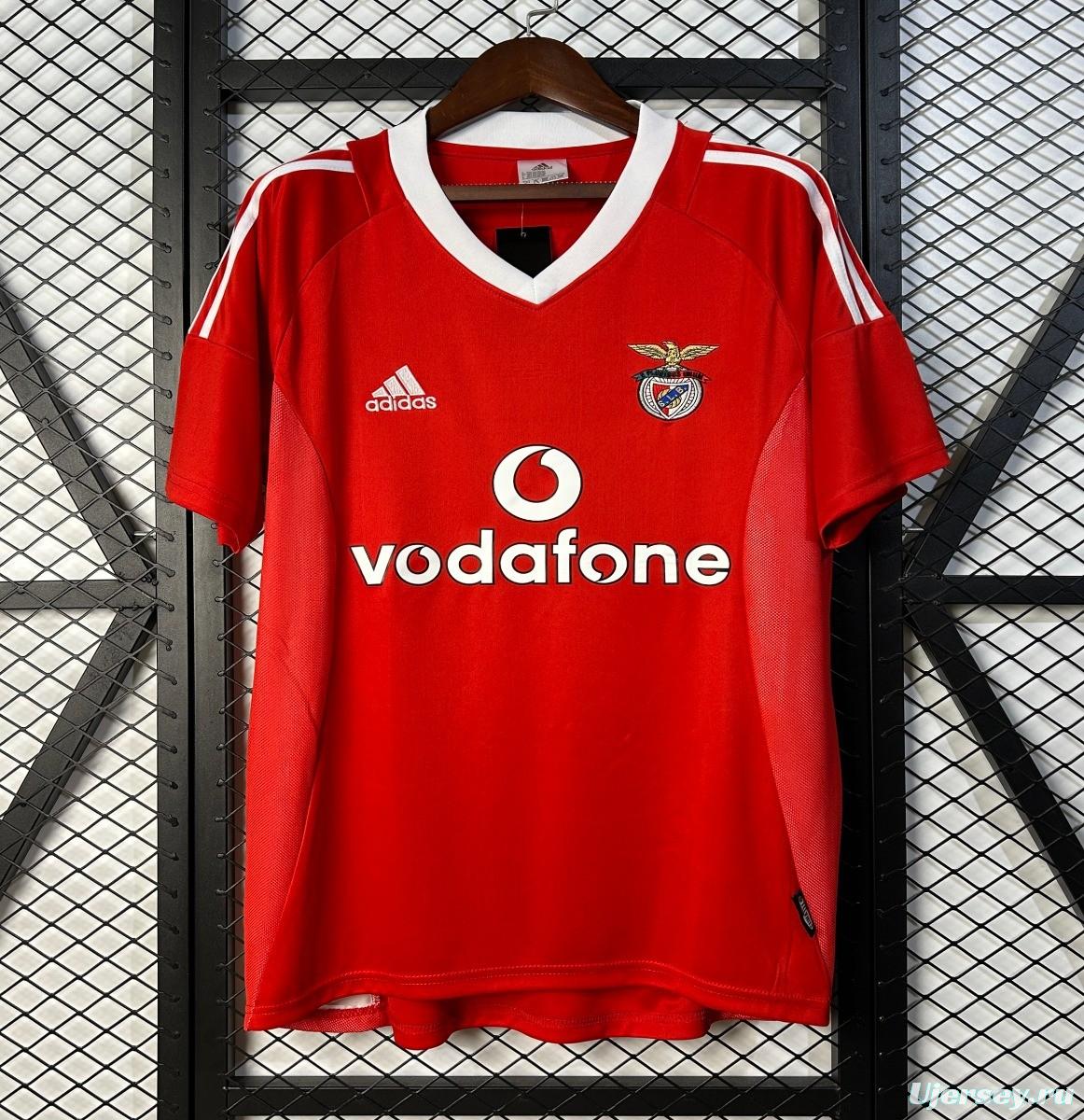 Retro 02/03Benfica Home Jersey