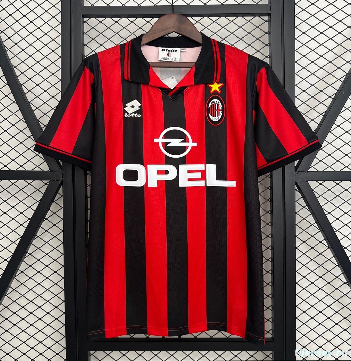 97/98 Retro AC Milan Home Jersey