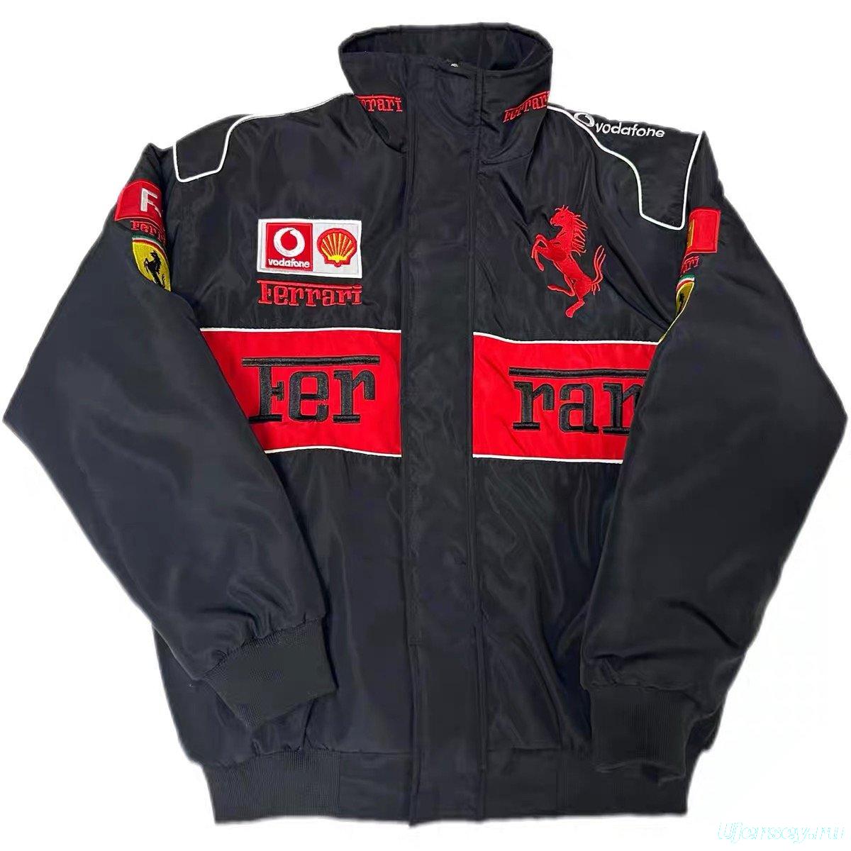 2025 New Adult F1 MOTO Jacket Ebroidered Cotton Padded F 1 Racing Jacket