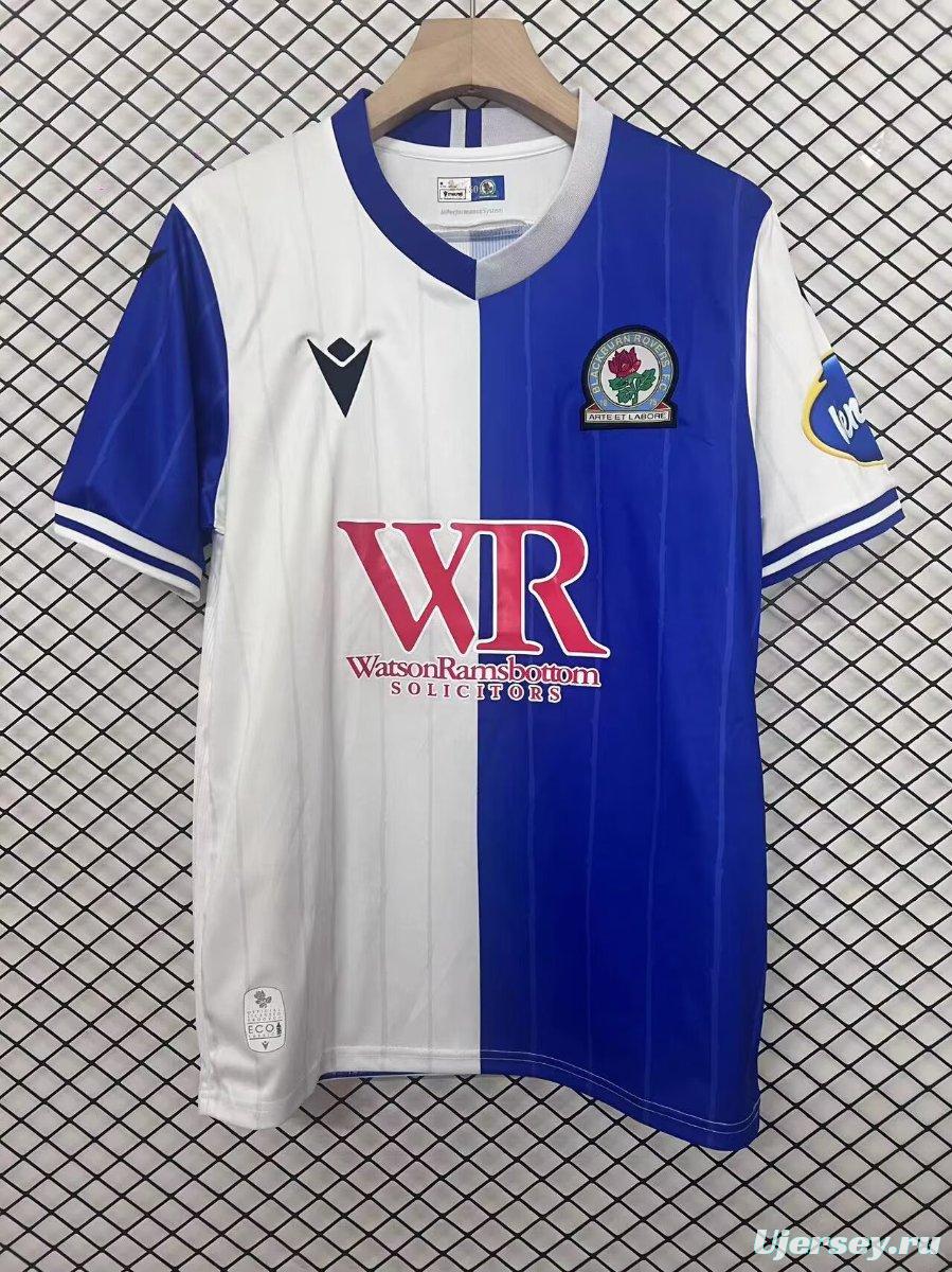 25/26 Blackburn Rovers 150Th Anniversary Jersey