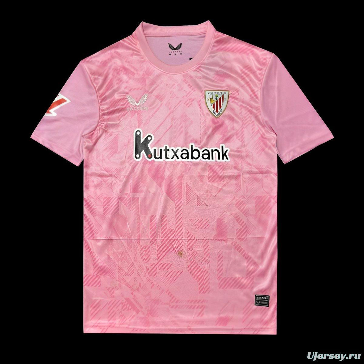 25/26 Athletic Bilbao PINK Goalkeeper Jersey