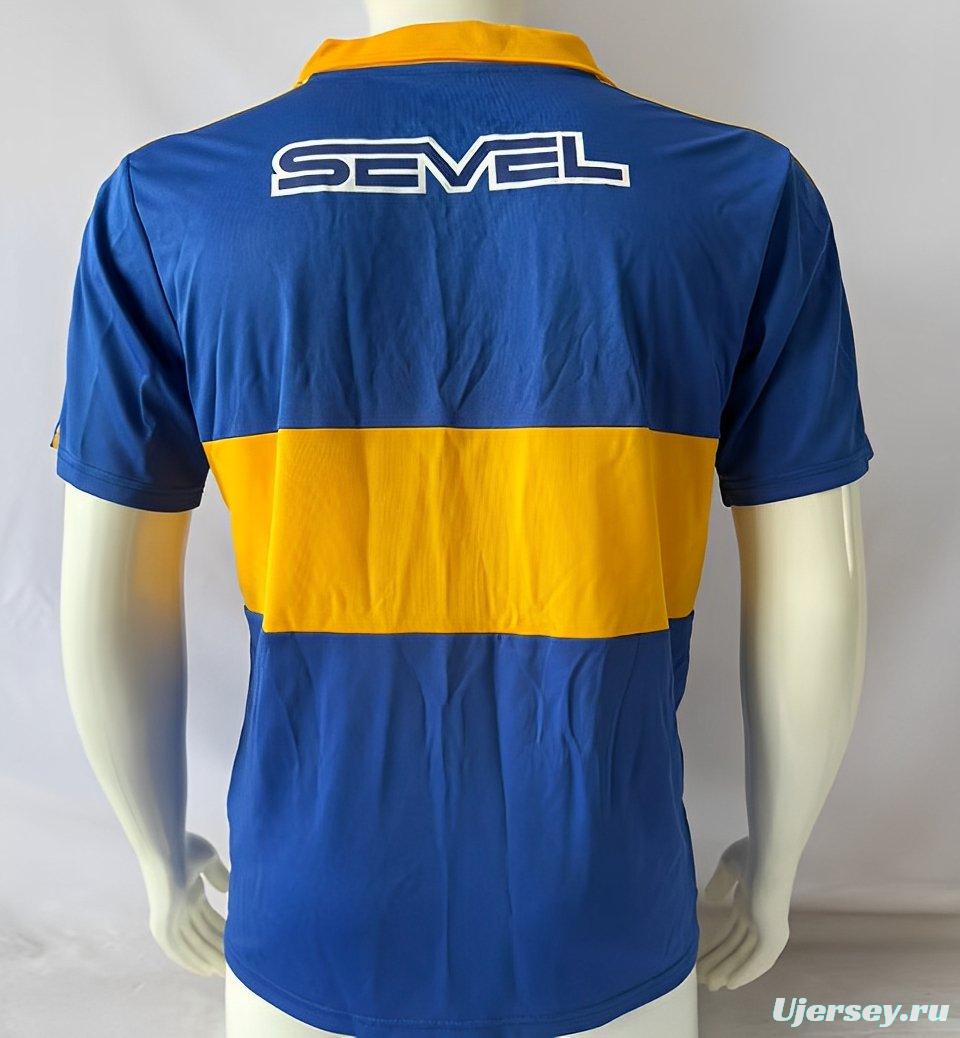 Retro 90/91 Boca Juniors Home Jersey