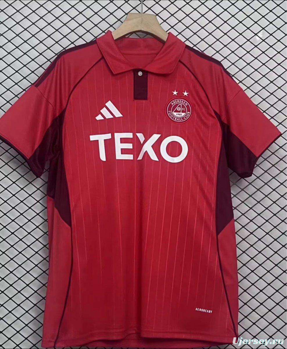 25/26 Aberdeen Home Jersey