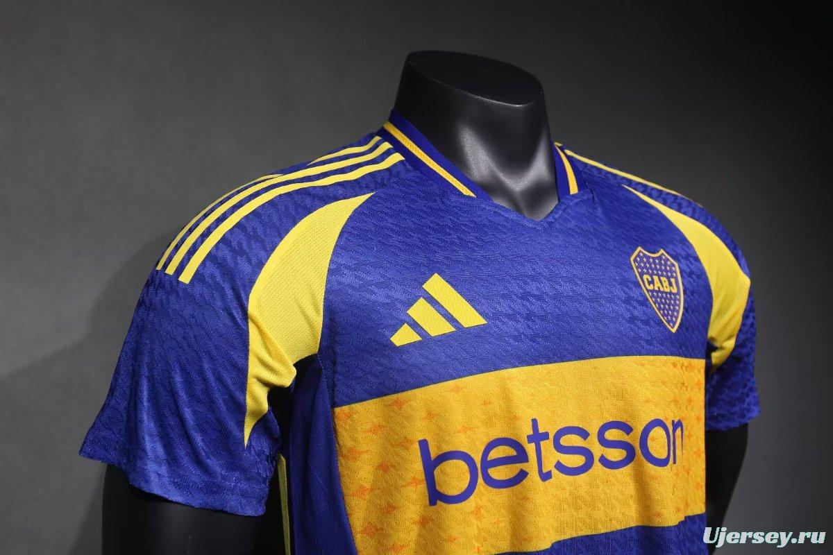 Player Version 25/26 Boca Juniors Blue/Yellow Special Jersey