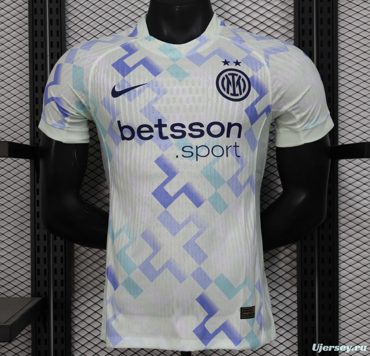 Player Version 25/26 Inter Milan Away Jersey Without Sponsor