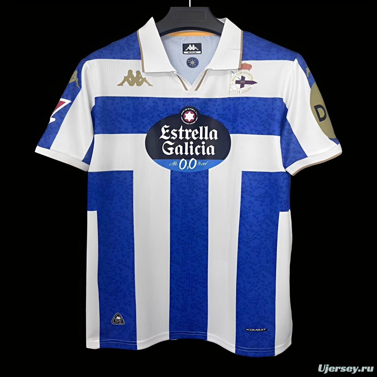 25/26 Deportivo de La Coruna Home Jersey
