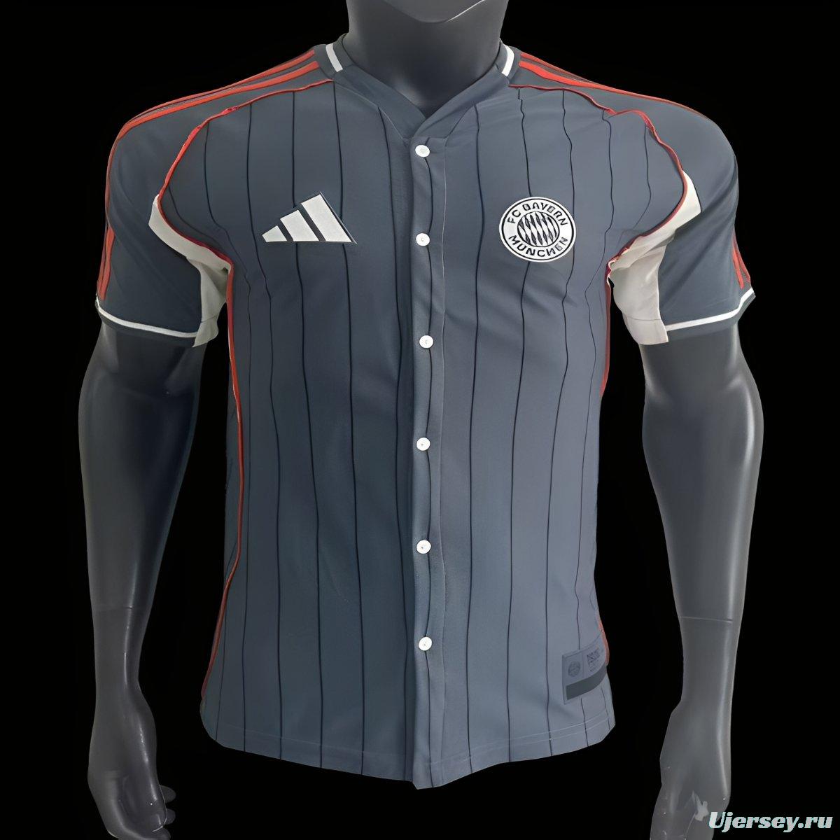 Player Version 25/26 Bayern Munich US Pack Baseball Jersey