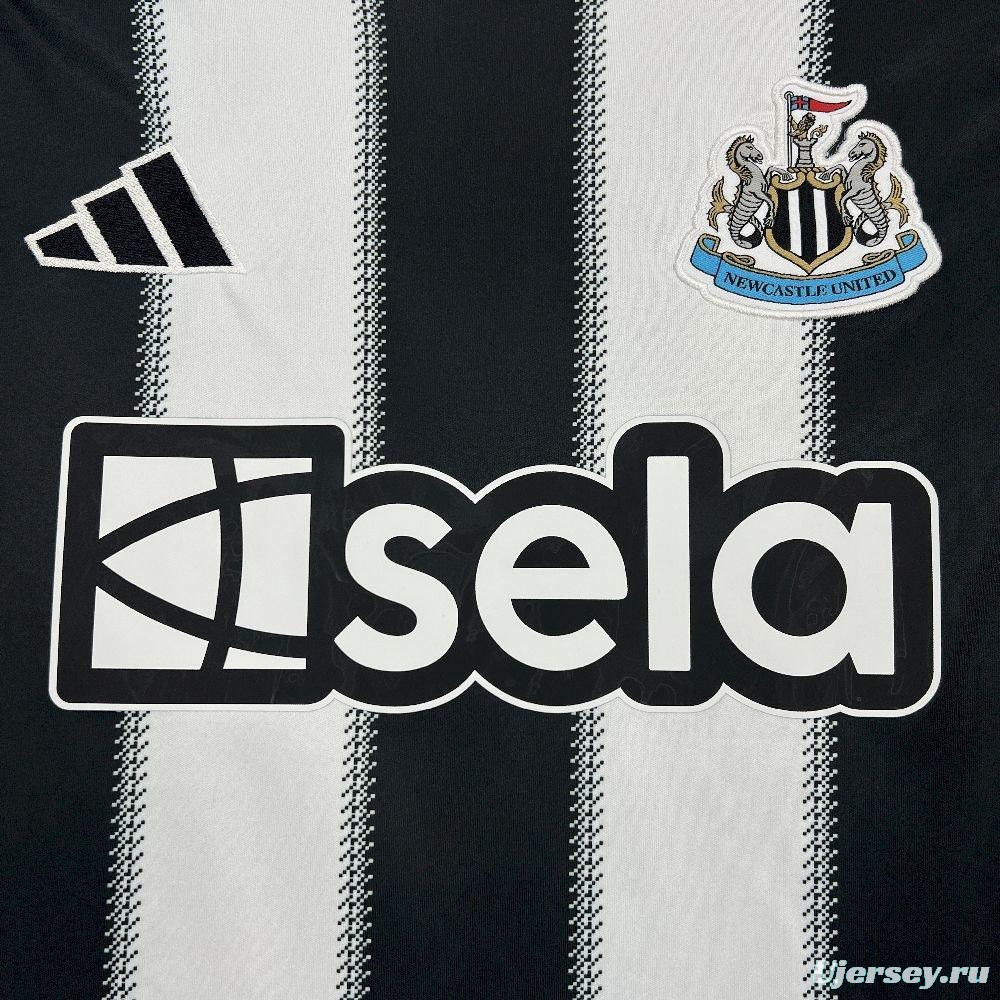 25/26 Newcastle United Home Long Sleeve Jersey