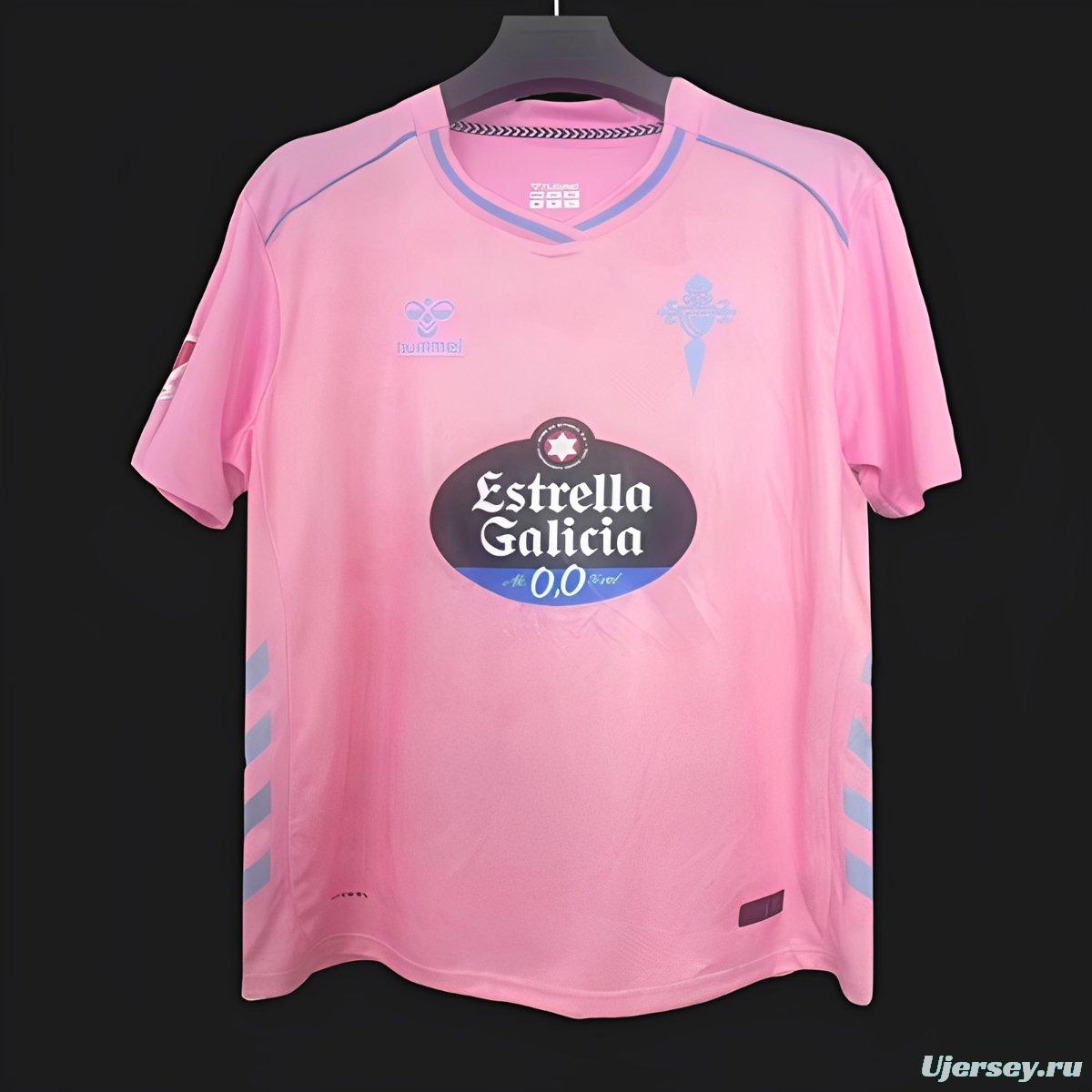 25/26 Celta de Vigo Third Pink Jersey