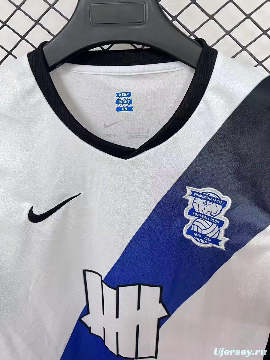 25/26 Birmingham City Away WHITE Jersey