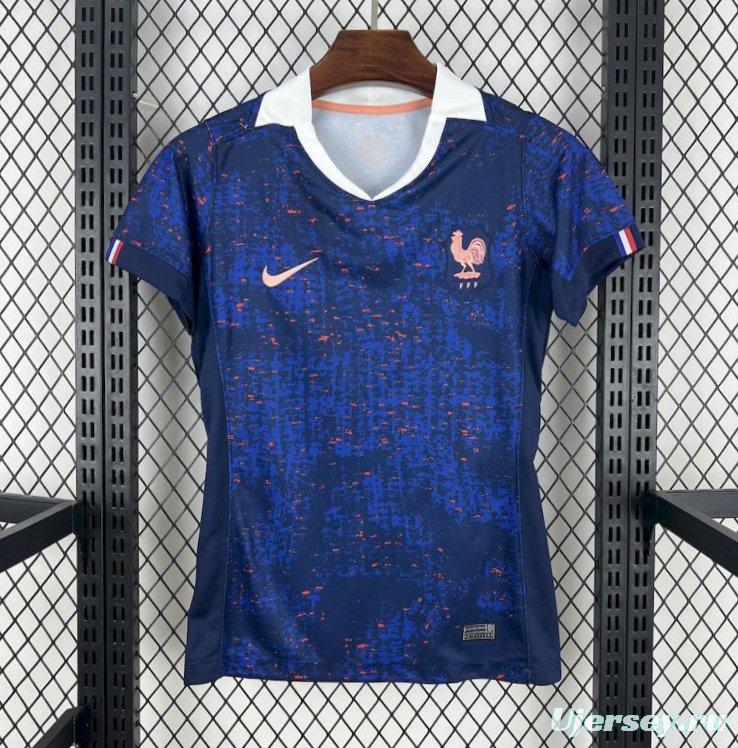 2025 France Home Women Jersey