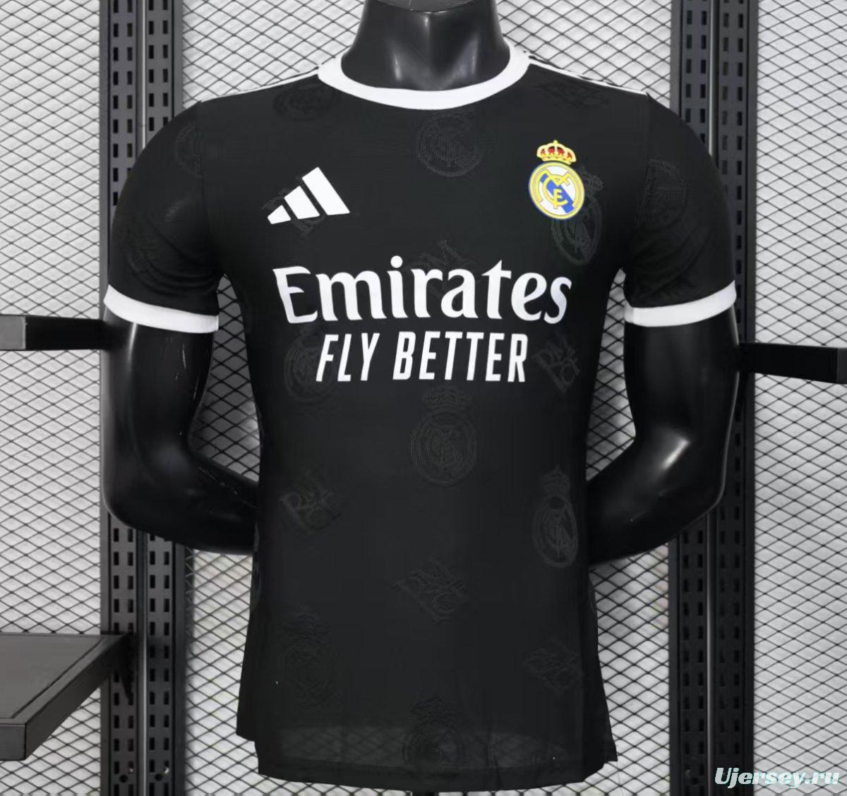 Player Version 25/26 Real Madrid Black Special Jersey